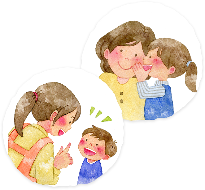 一時保育も受け付けております！ 急なお出かけや用事の際などお気軽にご利用ください♪